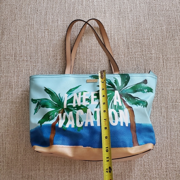 Kate Spade Francis Tote I Need A Vacation - Picture 8 of 10